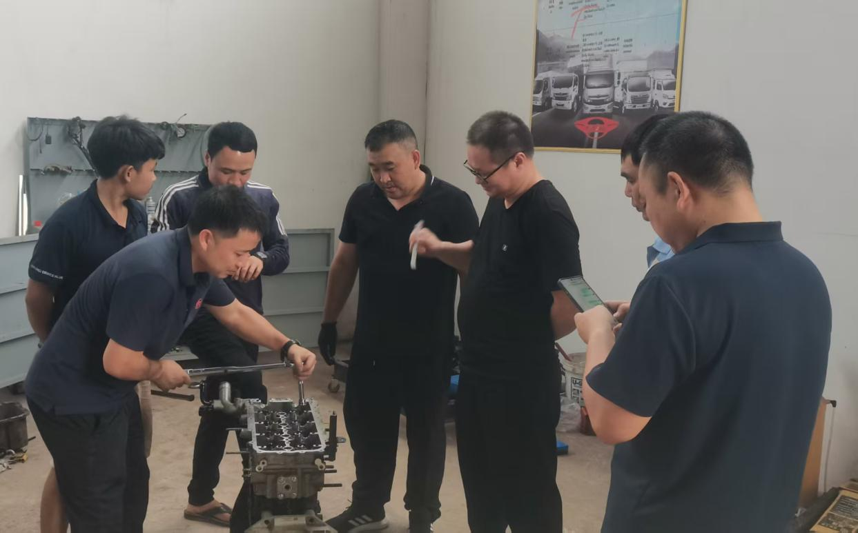 云内动力技术服务团队赴老挝开展系统化专业培训